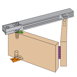 HENDERSON Bifold Folding Track Sliding Door Gear