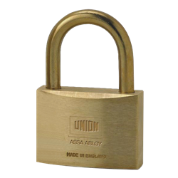 UNION 3102 Brass Open Shackle Padlock