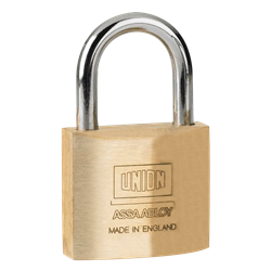 UNION 3122 Brass Open Shackle Padlock