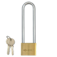 CISA 22011 KA Long Shackle Brass Padlock