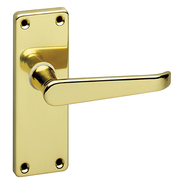 ASEC URBAN Classic Victorian Short Latch Lever on Plate Door Furniture