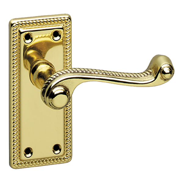 ASEC URBAN Classic Georgian Short Latch Lever on Plate Door Furniture