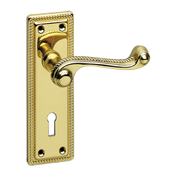 ASEC URBAN Classic Georgian Lever on Plate Lock  Door Furniture