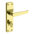 ASEC URBAN Classic Victorian Bathroom Lever on Plate Door Furniture