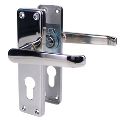 ASEC URBAN Classic Victorian Euro Lever on Plate Door Furniture