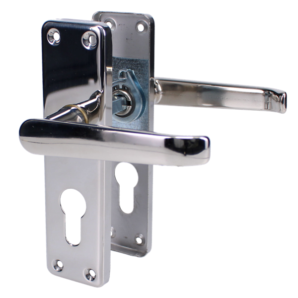 ASEC URBAN Classic Victorian Euro Lever on Plate Door Furniture