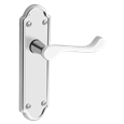 ASEC URBAN San Francisco Lever on Plate Latch Door Furniture