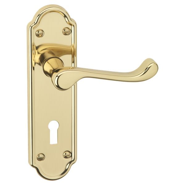 ASEC URBAN San Francisco Lever on Plate Lock Door Furniture