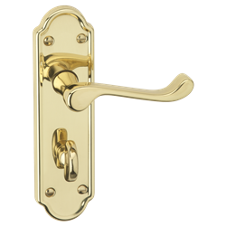 ASEC URBAN San Francisco Bathroom Lever on Plate  Door Furniture