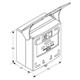 ASEC Resettable Illuminated Triple Pole Call Point