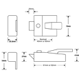 ASEC AS15 & AS19 Deadlocking Nightlatch