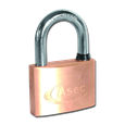 ASEC MK Open Shackle Brass Padlock