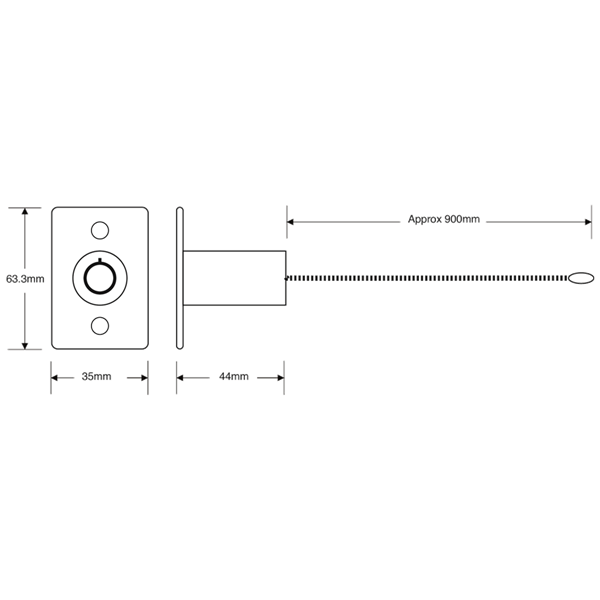 ASEC Garage Door Emergency Release