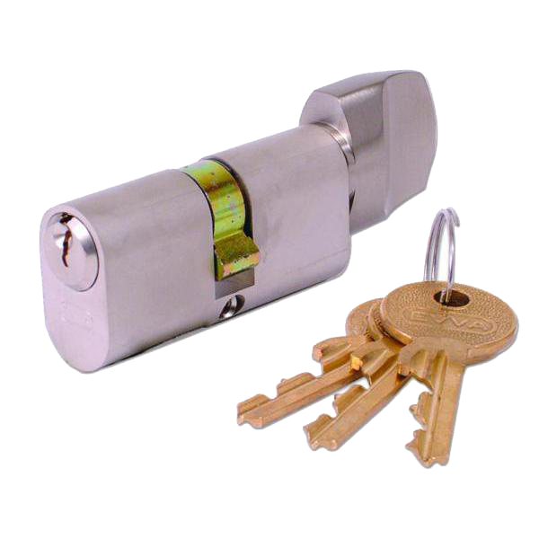 EVVA A5 OKZ Oval Key & Turn Cylinder KA A67670