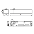 DORMAKABA BTS80 Floor Spring Door Closer