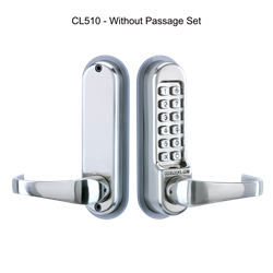 CODELOCKS CL510 Series Digital Lock With Tubular Latch