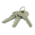 ERA 5-Pin Oval Key & Turn Cylinder