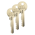 ERA 5-Pin Euro Key & Turn Cylinder