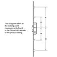 MACO Lever Operated Latch & Deadbolt - 4 Mushroom