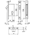 CISA 45110 Euro Hookbolt Case