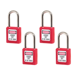 MASTER LOCK 410 Set Of 4 KA 38mm Padlocks