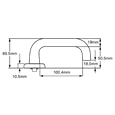 UNION C-Series B-3K70F-R Lever Furniture