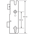 WINKHAUS Cobra Lever Operated Latch & Deadbolt Gearbox