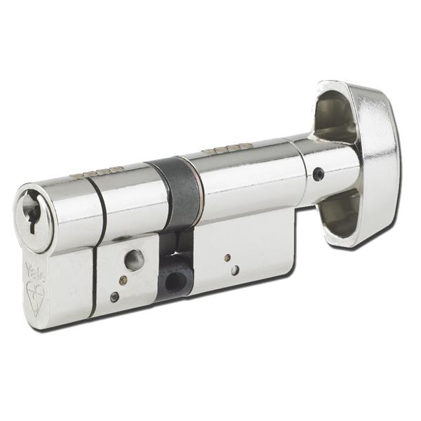 YALE Snap Resistant Euro Key & Turn Cylinder