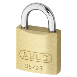 ABUS 55 Series Brass Open Shackle Padlock