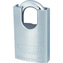 ABUS 83 Series Brass Closed Shackle Padlock