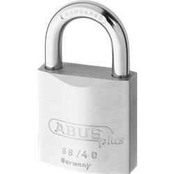 ABUS 88 Series `Plus` Brass Open Shackle Padlock