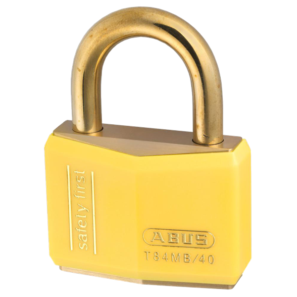 ABUS T84MB Series Brass Open Shackle Padlock