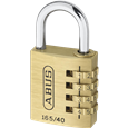 ABUS 165 Series Brass Combination Open Shackle Padlock