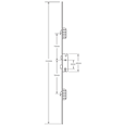 WINKHAUS Cobra Lever Operated Latch & Deadbolt Split Spindle 20mm Flat - 2 Hook