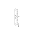 FULLEX XL 44mm Lever Operated Latch & Hookbolt - 2 Hook & 2 Anti-Lift