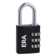 ERA Black Combination Padlock