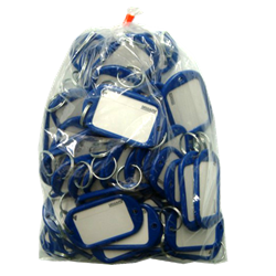 KEVRON ID10 Jumbo Key Tags Bag of 50 Assorted Colours