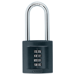 ABUS 158 Series Combination Long Shackle Padlock