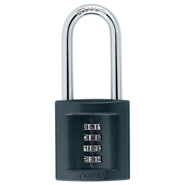 ABUS 158 Series Combination Long Shackle Padlock