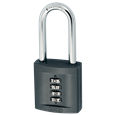 ABUS 158 Series Combination Long Shackle Padlock