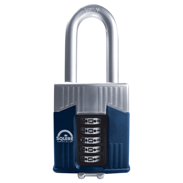 SQUIRE Warrior Long Shackle Combination Padlock