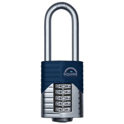 SQUIRE Vulcan Long Boron Shackle Combination Padlock