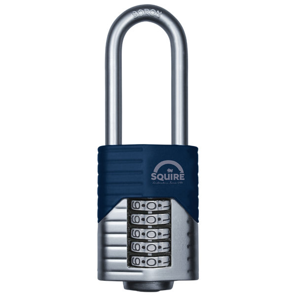 SQUIRE Vulcan Long Boron Shackle Combination Padlock