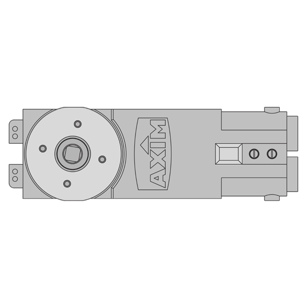 AXIM TC-9902 Concealed Transom Closer Body Only Size 2