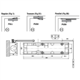 UNION CE24V Size 2-4 Door Closer