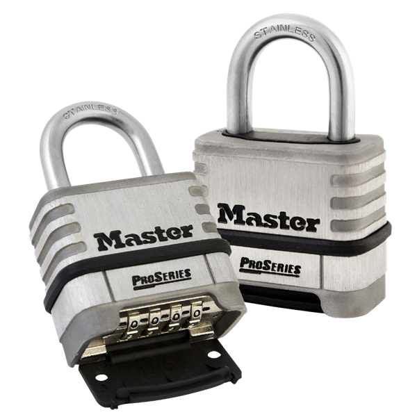 MASTER LOCK 1174D Open Shackle Combination Padlock