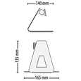 PAXTON 337-294 Desktop Stand To Suit Paxton Entry Monitors