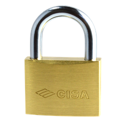 CISA 22110 Open Shackle Brass Padlock