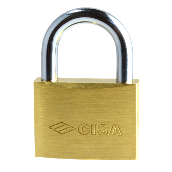 CISA 22110 Open Shackle Brass Padlock