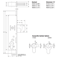 ADAMS RITE MS2200 Mortice Deadlock Case